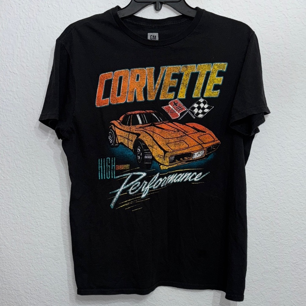 GM Official Licensed Corvette High Performance Graphic T-Shirt